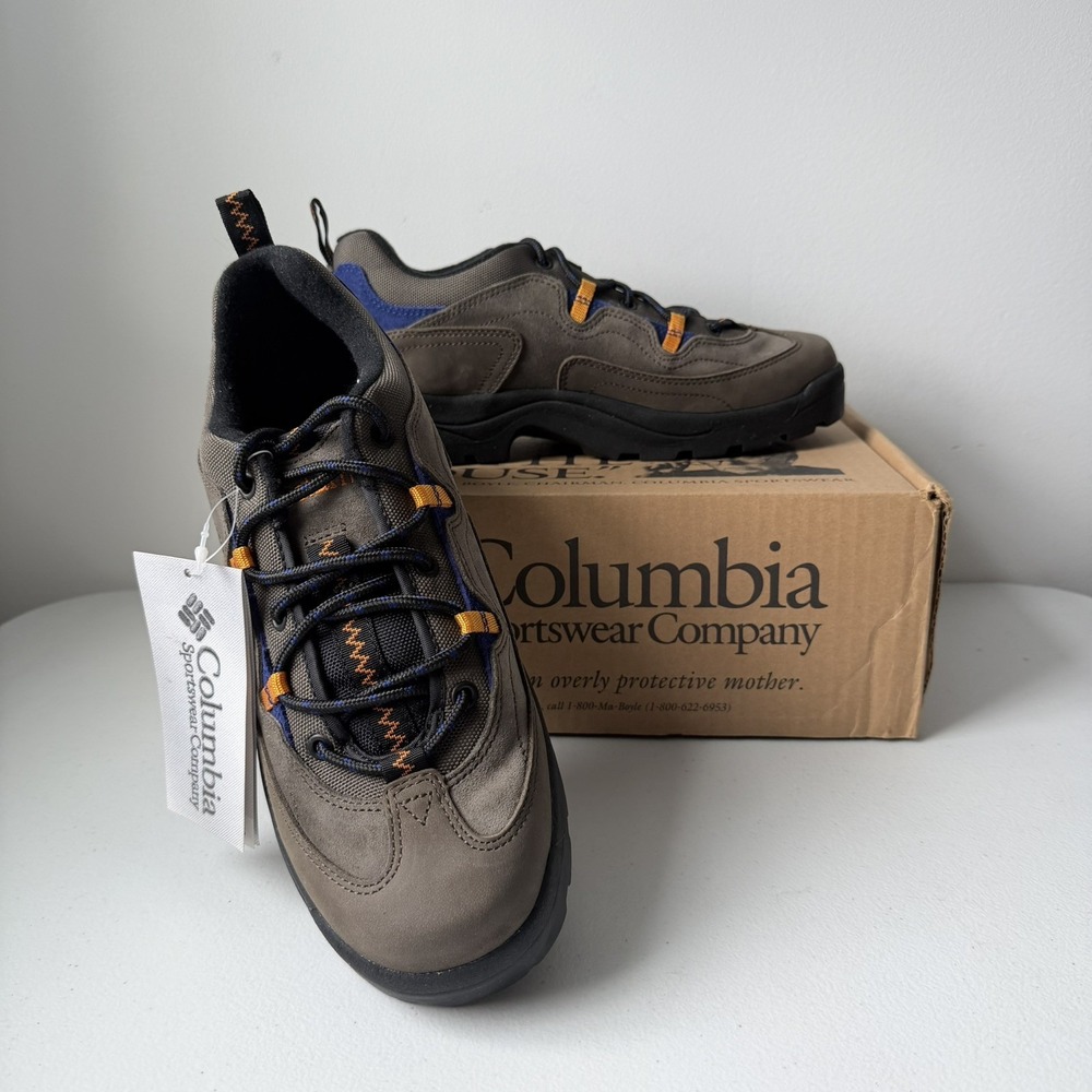 Vintage Y2K Columbia Rockridge Low Grey Aluminum BM3055 Size 11 NEW IN BOX